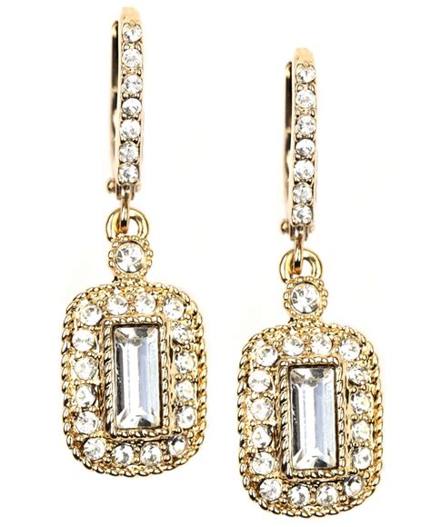 givenchy earrings hematite gold tone|givenchy earrings.